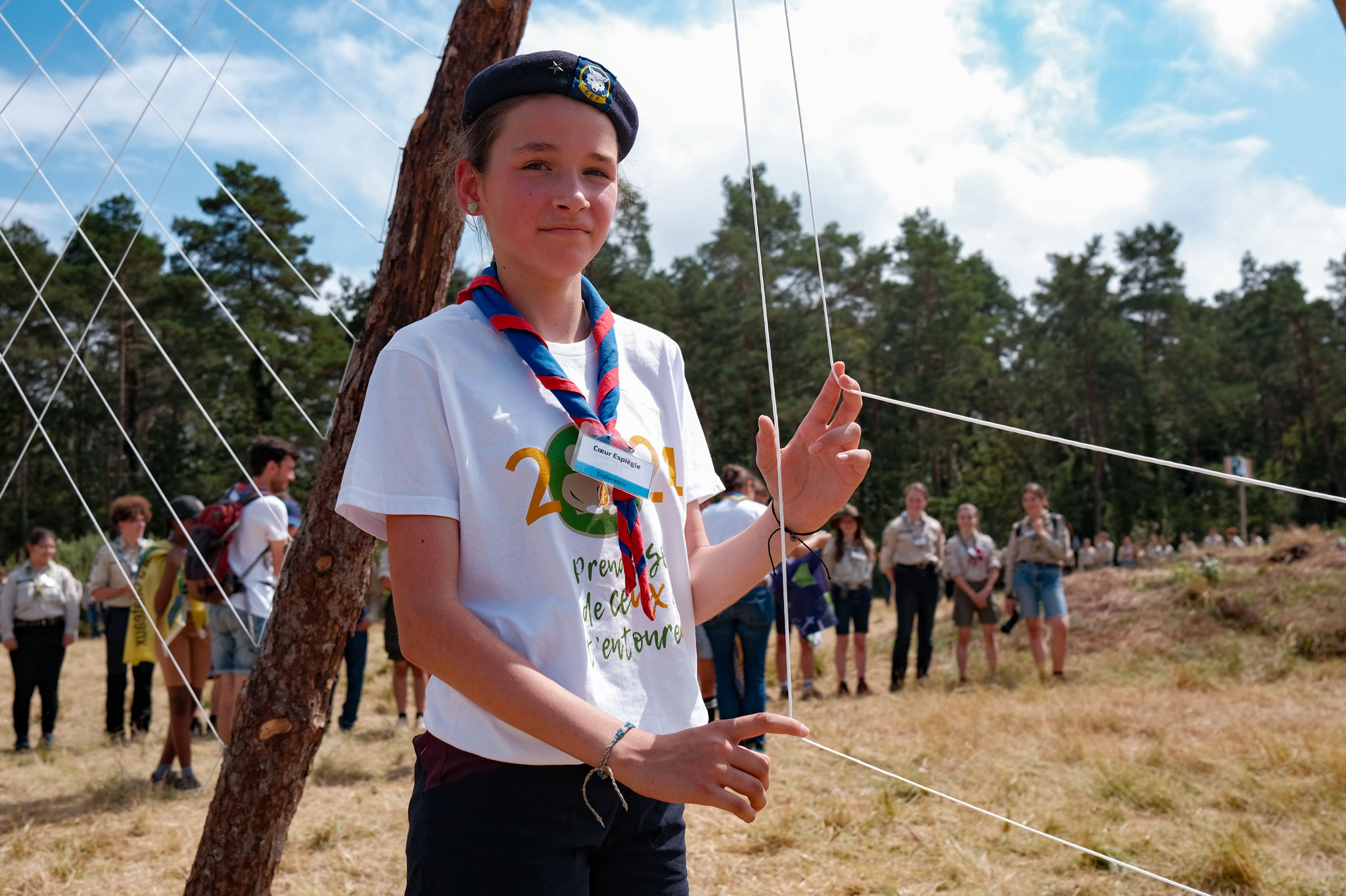 Inauguration du camp